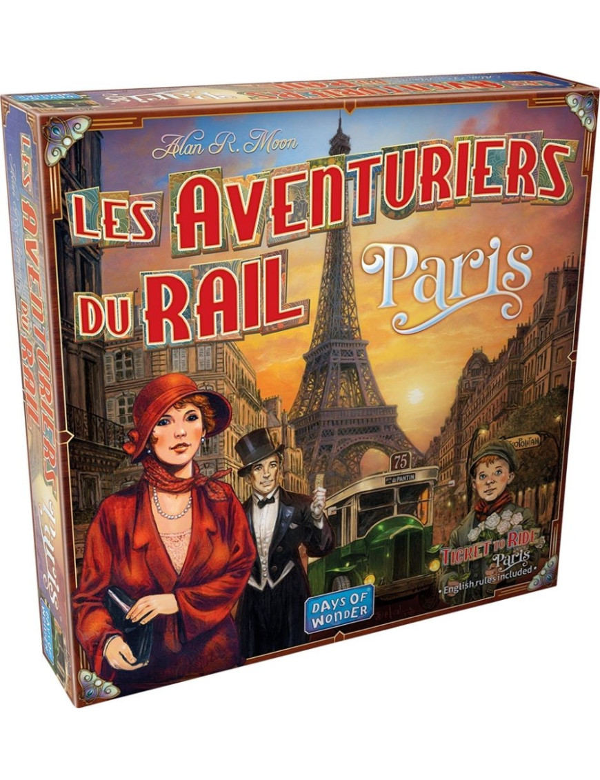 Les Aventuriers du Rail Paris FR Days of Wonder
