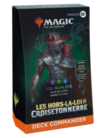 Magic Les Hors-La-Loi de Croisetonnerre Deck Commander Vol qualifié FR MTG