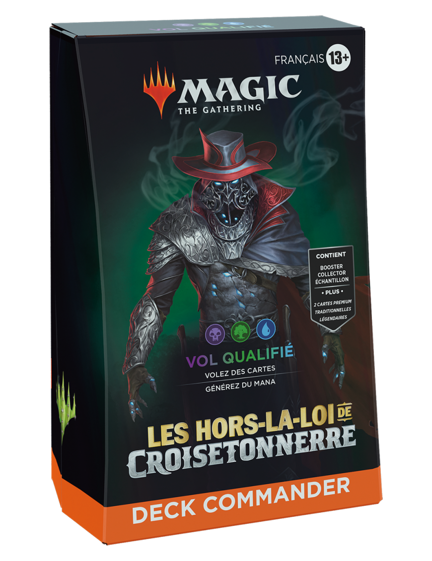 Magic Les Hors-La-Loi de Croisetonnerre Deck Commander Vol qualifié FR MTG