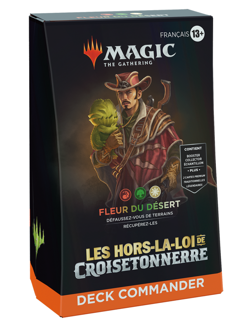 Magic Les Hors-La-Loi de Croisetonnerre Deck Commander Fleur du désert FR MTG