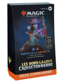 Magic Les Hors-La-Loi de Croisetonnerre Deck Commander Rapide de la gâchette FR MTG