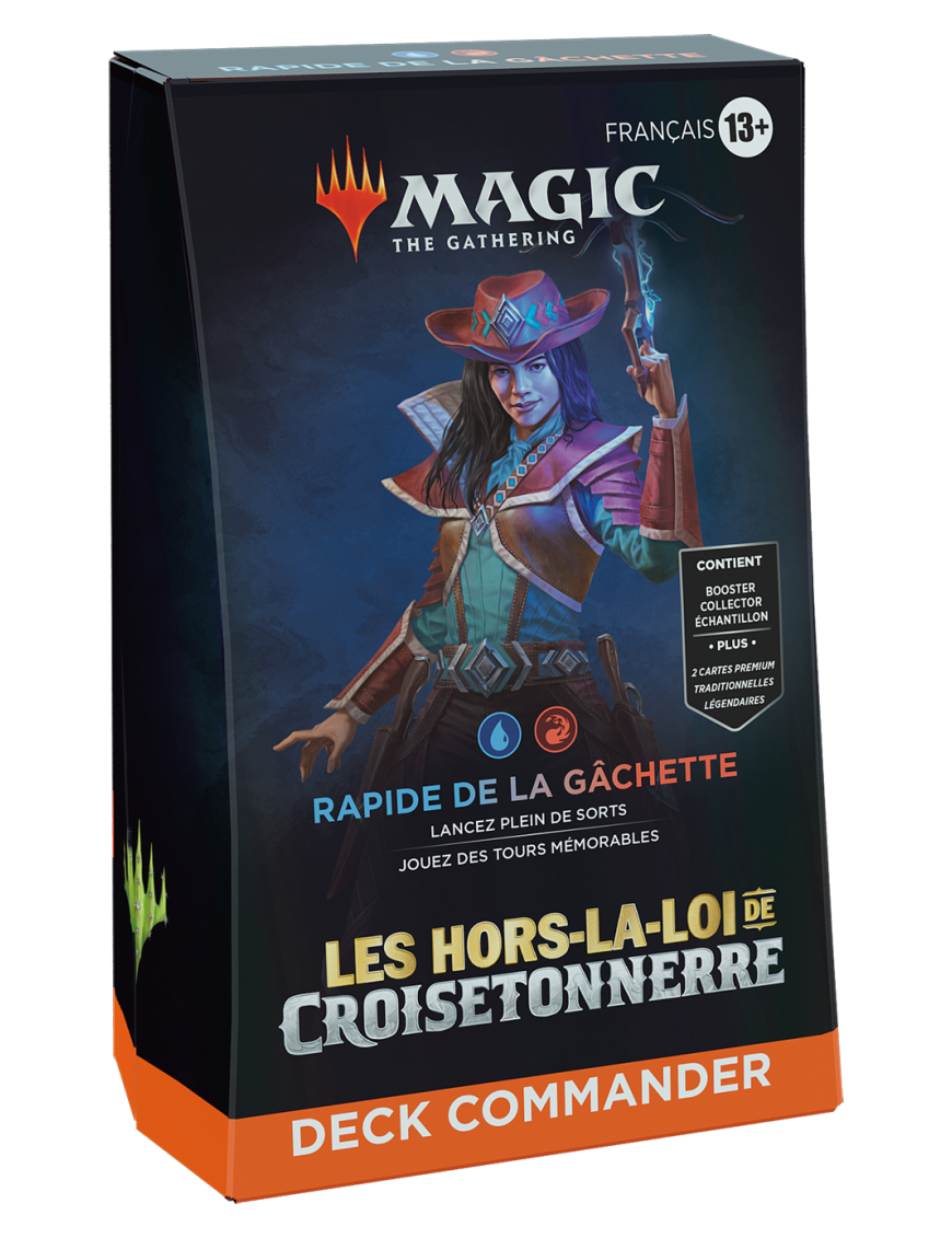 Magic Les Hors-La-Loi de Croisetonnerre Deck Commander Rapide de la gâchette FR MTG