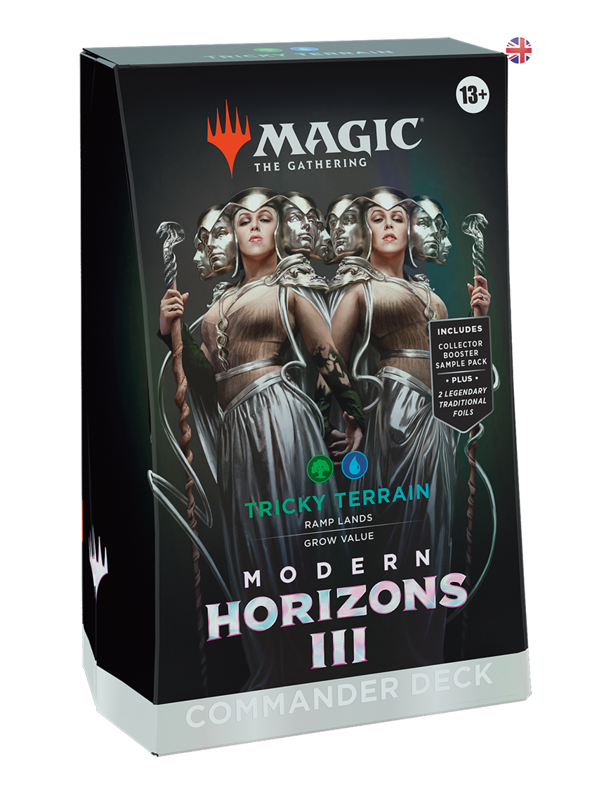 Magic Modern Horizons 3 Deck Commander Tricky Terrain VO MTG (Du)