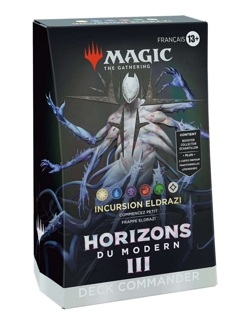 Magic Horizons du Modern 3 Deck Commander Incursion eldrazi FR MTG