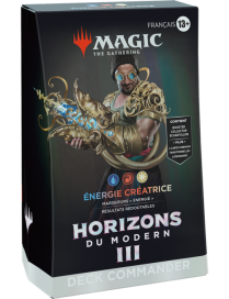 Magic Horizons du Modern 3 Deck Commander Énergie créatrice FR MTG