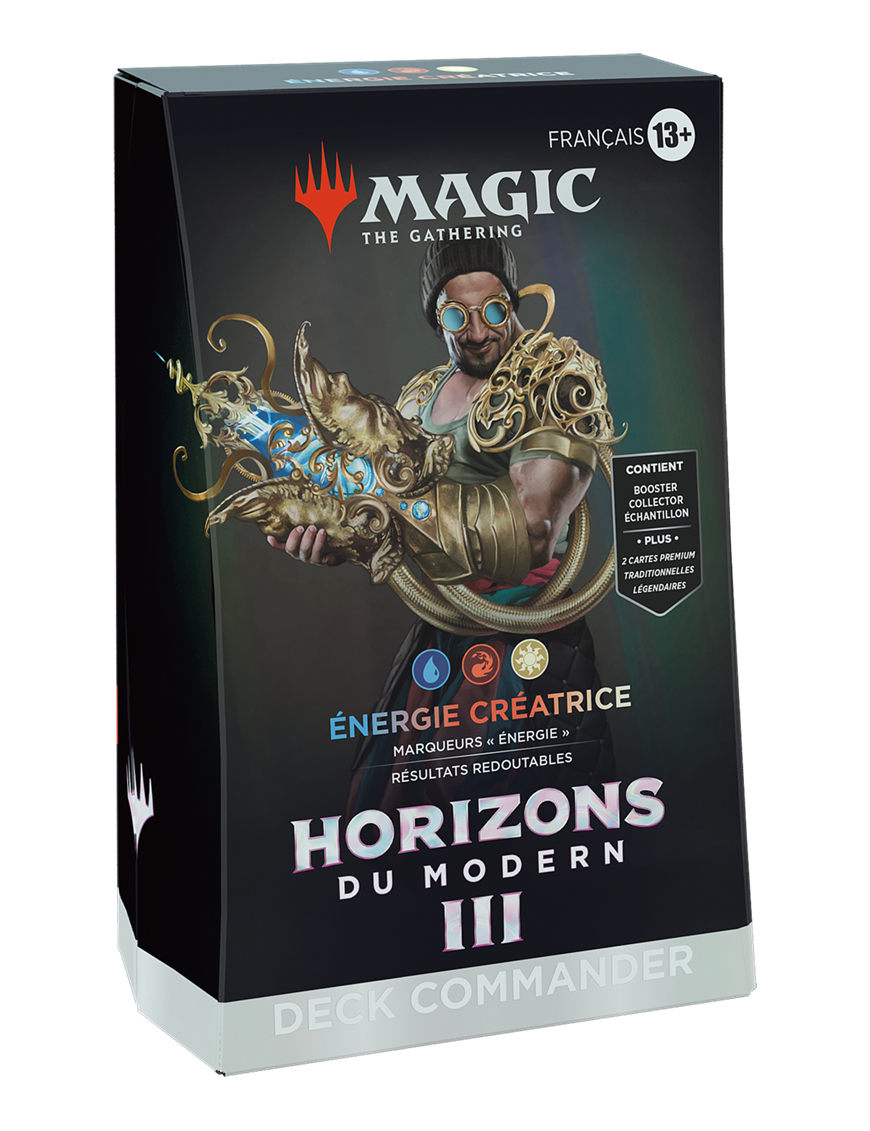 Magic Horizons du Modern 3 Deck Commander Énergie créatrice FR MTG