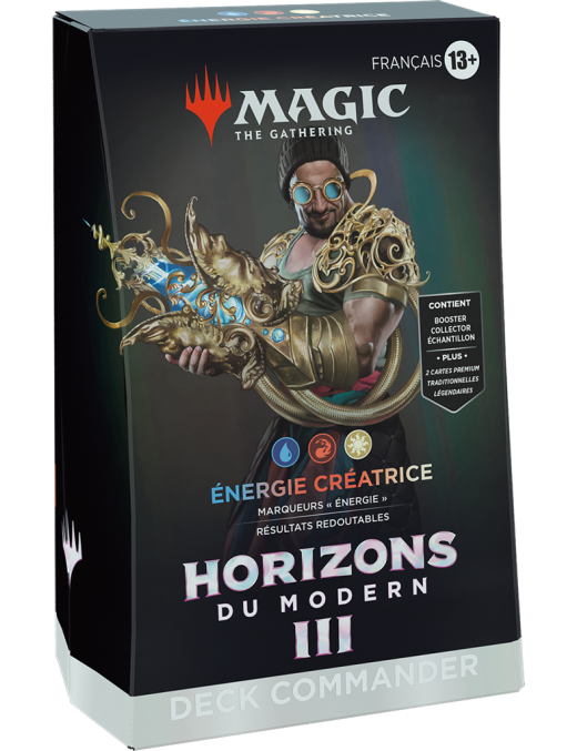 Magic Horizons du Modern 3 Deck Commander Énergie créatrice FR MTG