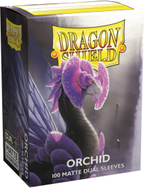 Dragon shield Dual Matte Orchid Emme taille Magic Standard x 100