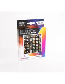 Set de 36 Dés à 6 faces 12mm - Galaxy Series - Mars - Gamegenic
