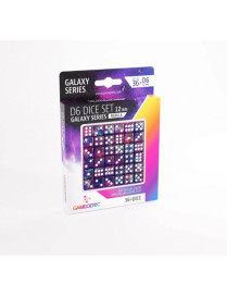 Set de 36 Dés à 6 faces 12mm - Galaxy Series - Nebula - Gamegenic