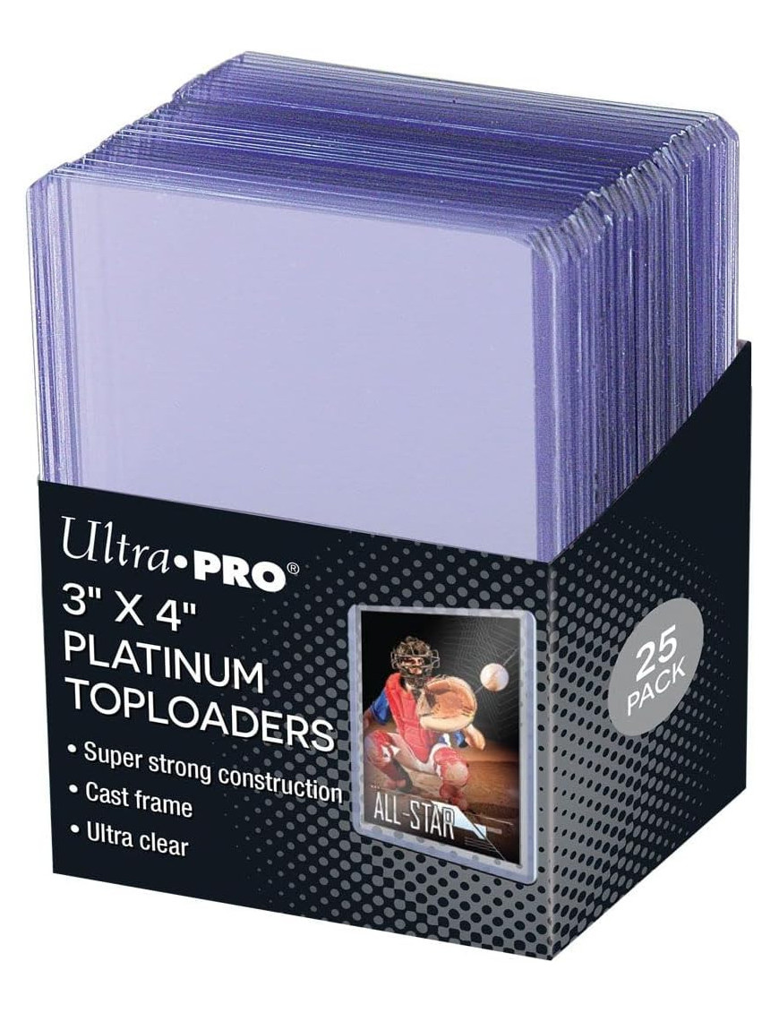 Top Loader Ultra Clear Platinum x25 Ultra Pro