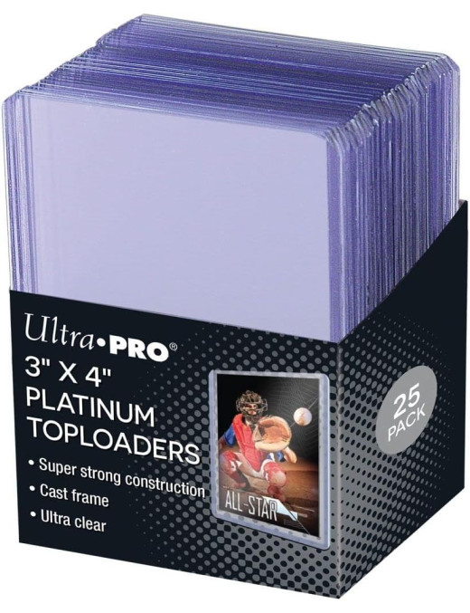 Top Loader Ultra Clear Platinum x25 Ultra Pro