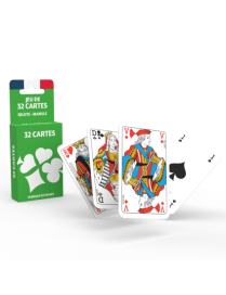 Jeux de Carte x32 Belote Basic Ecopack FR Ducale