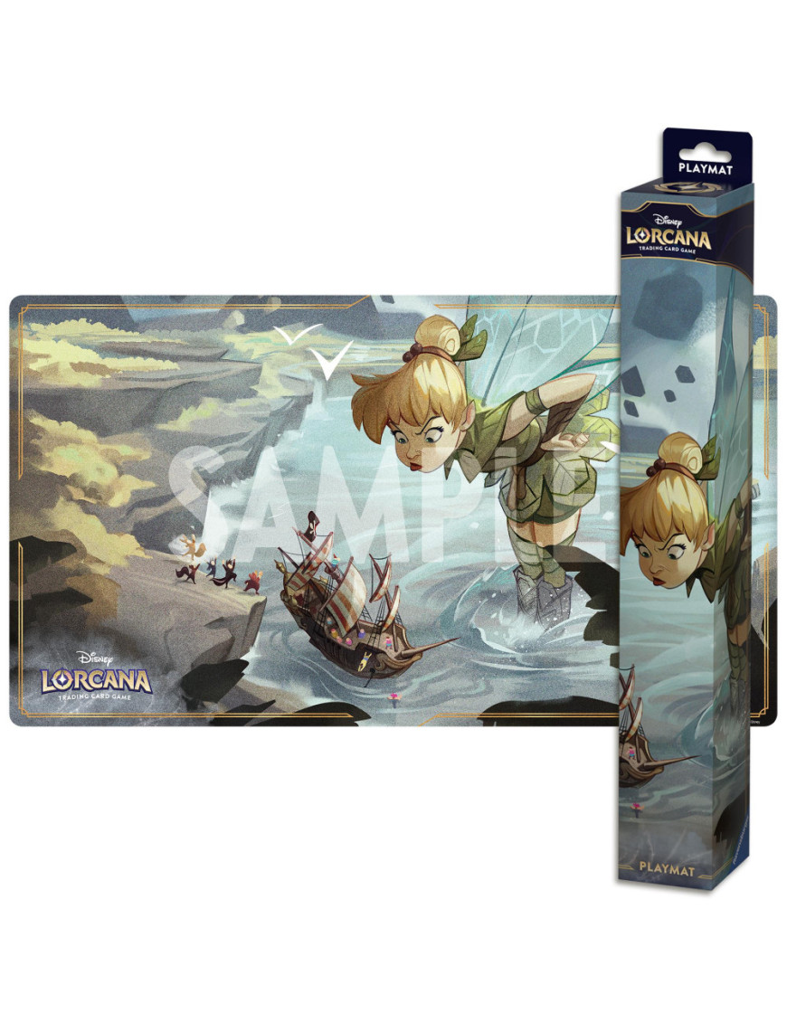 Lorcana Disney Playmat La Fée Clochette Le Retour d'Ursula 61x34cm FR Tapie Chapitre 4