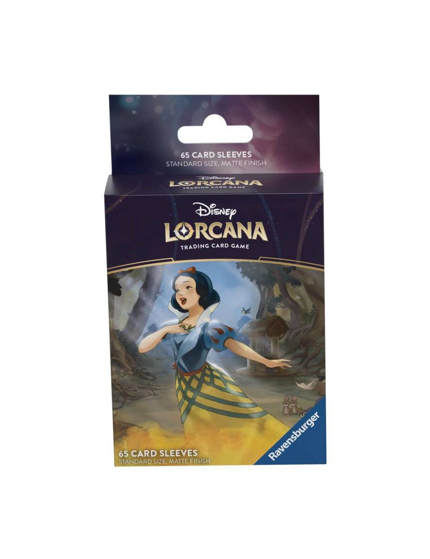 Lorcana Disney 65 Sleeves Blanche neige Le Retour d'Ursula  63x88 FR Chapitre 4