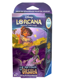 Lorcana Disney Le Retour d'Ursula Deck de démarrage Mirabel et Bruno FR Chapitre 4