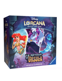 Lorcana Disney Le retour d'Ursula Coffret Trésor des Illumineurs Trove Pack FR Chapitre 4