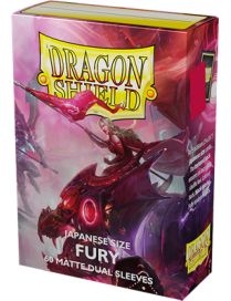 Dragon Shield Dual Matte Japanese Sleeves Fury x 60