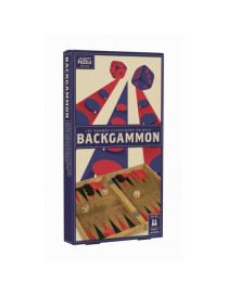 Backgammon Bois vintage 25cm
