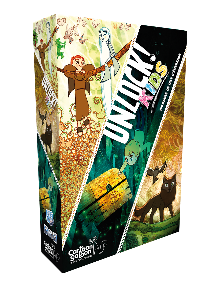 Unlock! Kids n°4  : Histoires De L'ile d'Emeraude FR Space Cow
