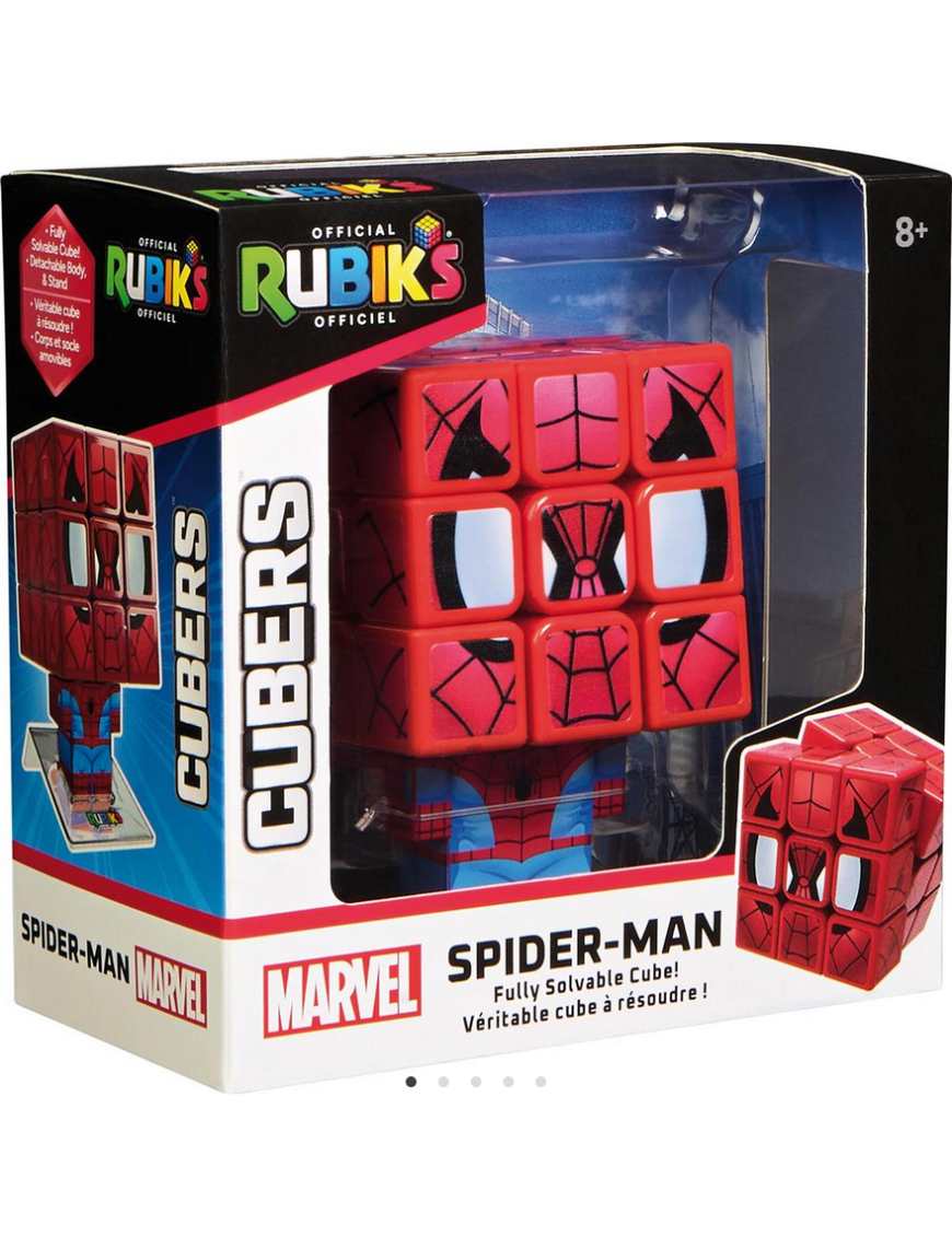 Rubik's 3x3x3 Spiderman FR Spin Master