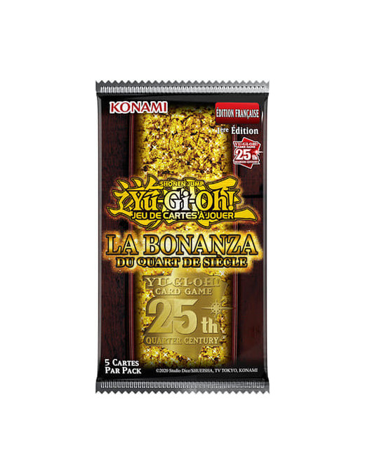 YuGiOh Booster La Bonanza du Quart de Siècle  FR Konami