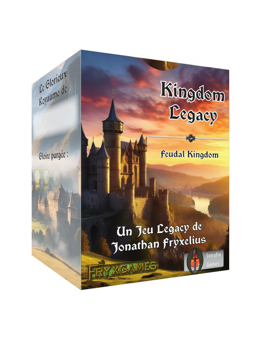 Kingdom Legacy - Feudal Kingdom VF - jeu de cartes FR Intrafin Fryxgames