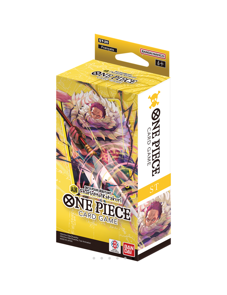 One Piece Deck de démarrage ST20 Jaune Charlotte Katakuri Francais