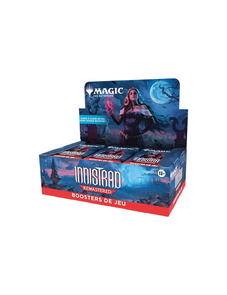 Magic Innistrad Remastered Display Boîte de 36 boosters de jeu FR MTG
