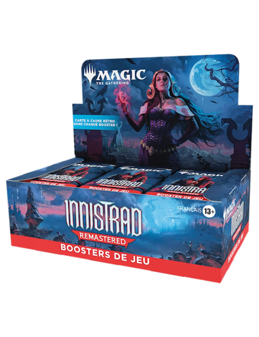 Magic Innistrad Remastered Display Boîte de 36 boosters de jeu FR MTG