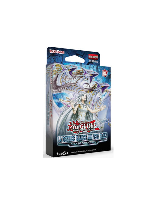 Yugioh - Deck de Structure Deck Structure La Destinée Blanche aux Yeux Bleus FR Konami