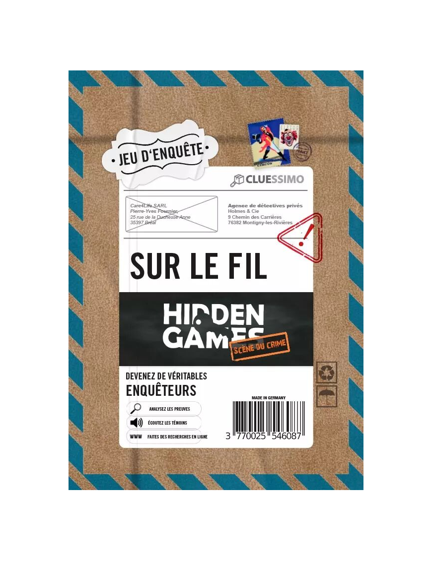 Hidden Games Sur le Fil FR