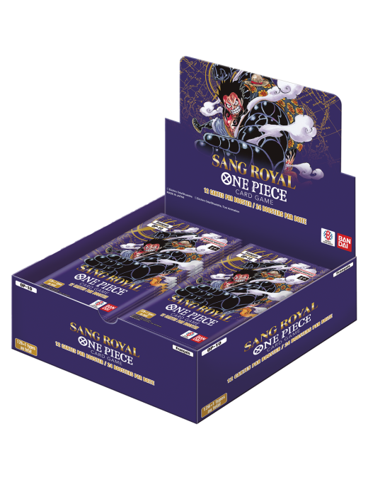 One Piece Sang Royal OP-10 Boite de 24 Boosters FR Bandai Display OP10