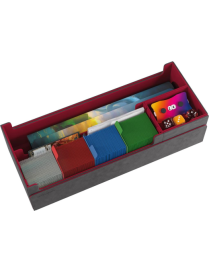Boites de rangement 1000+ cartes Card's Lair Gamegenic Grey / Red