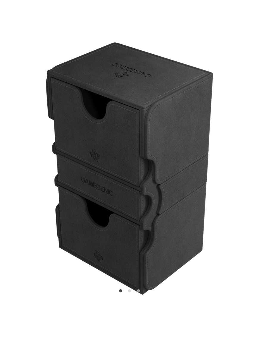 Deck Box Stronghold 200+ XL Black Gamegenic