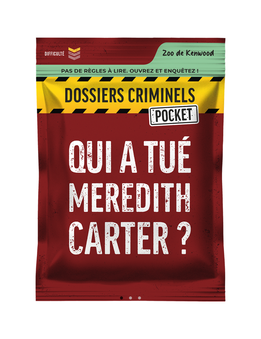 Dossiers Criminels Pocket 1 - Qui a tué Meredith Carter ? FR