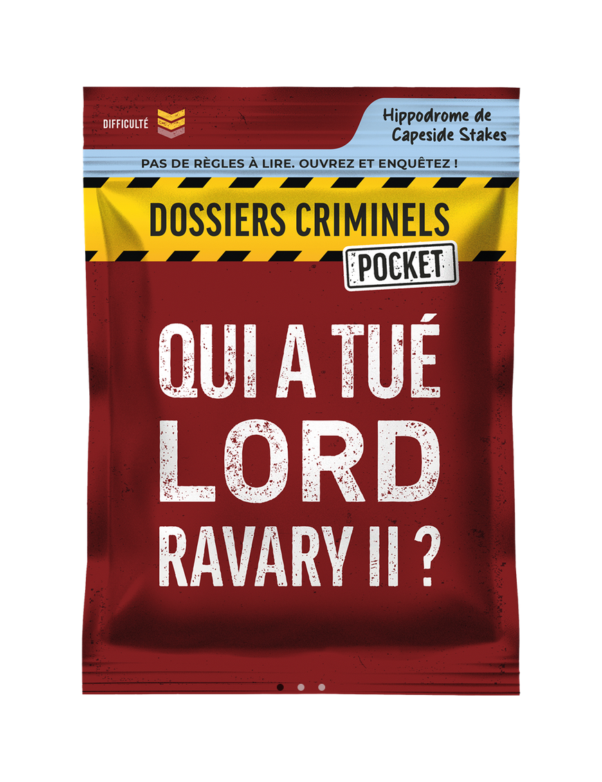 Dossiers Criminels Pocket 2 - Qui a tué Lord Ravary II ? FR