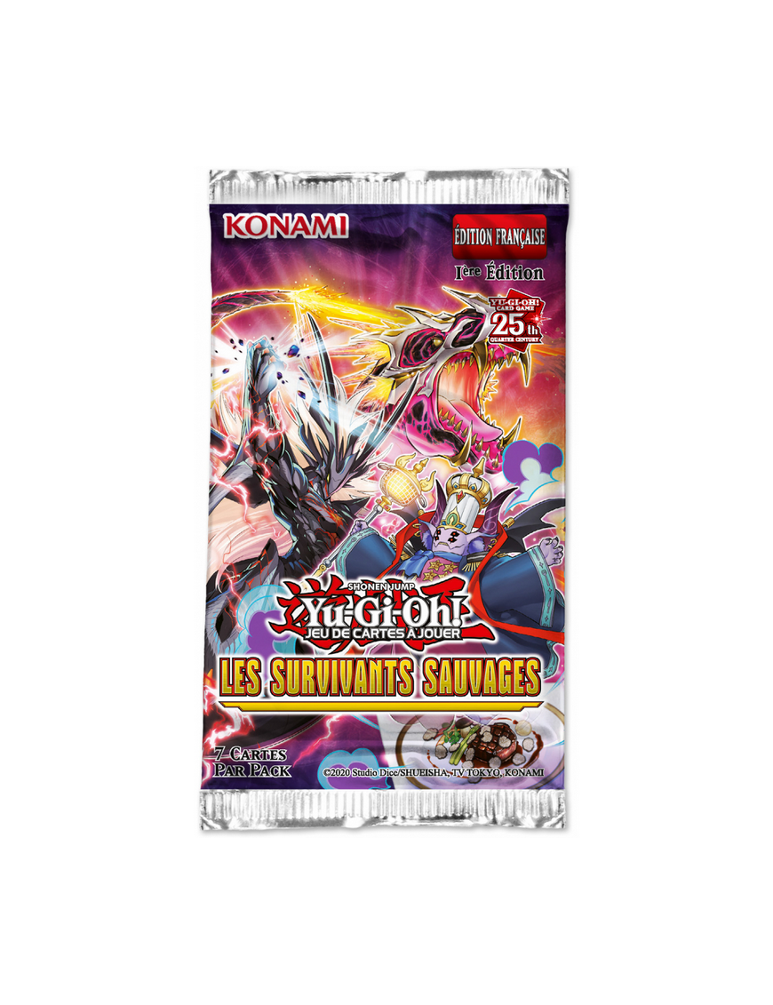 Yugioh Les Survivants Sauvages Booster FR Konami