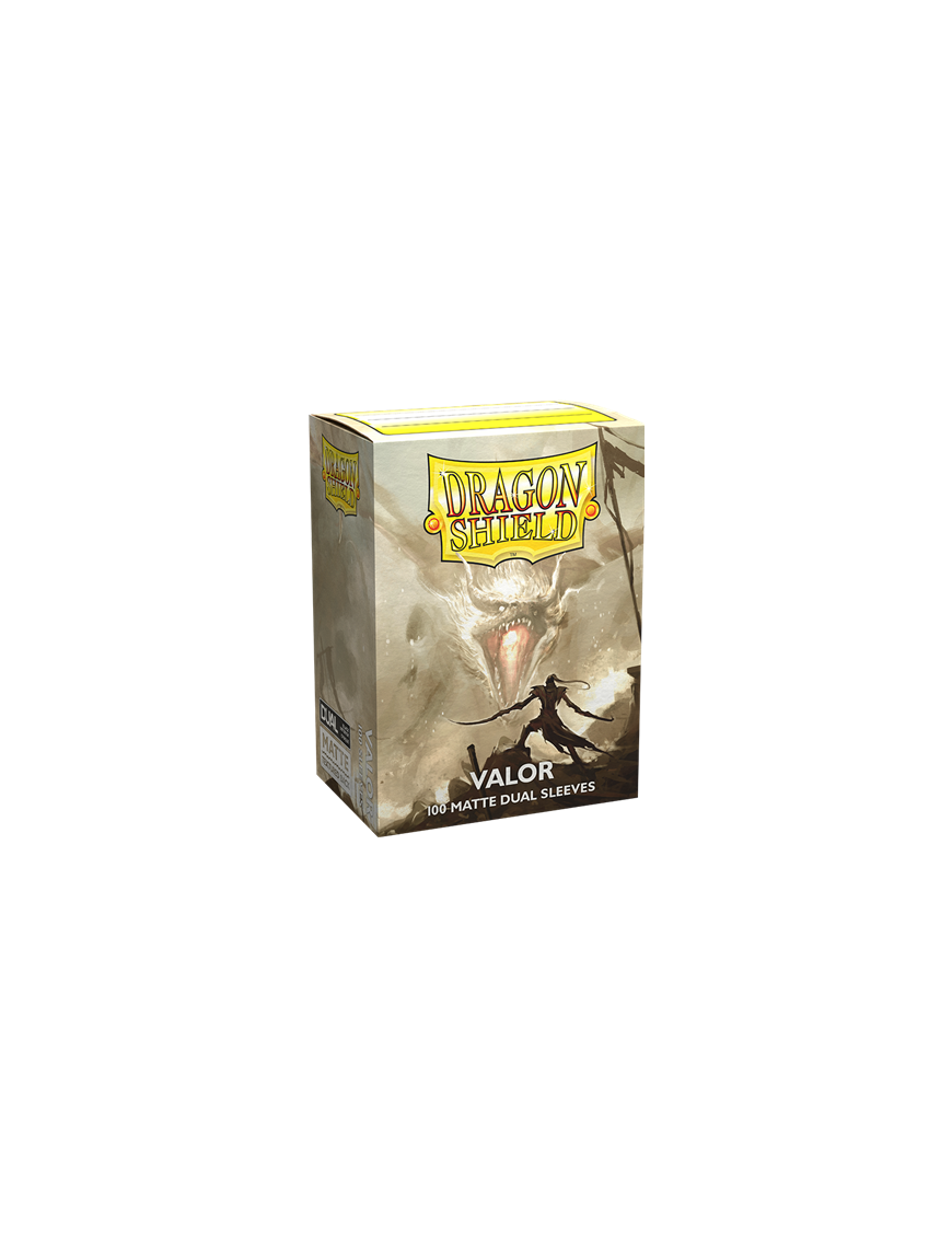 Dragon shield Dual Matte Valor taille Magic Standard x 100