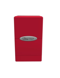 Deck Box Tour en satin Rouge Pomme 100+ FR Ultra Pro