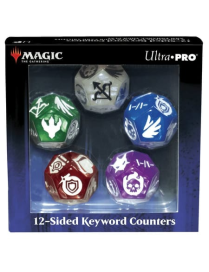 Magic the gathering Set de 5 Dés mots clé FR UltraPro