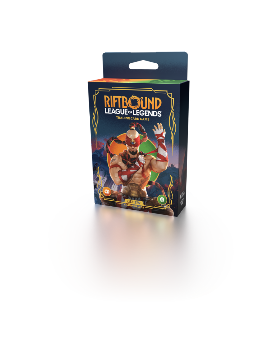 Riftbound : League of Legends TCG Set 1 Origins Deck Lee Sin EN Jasco Games