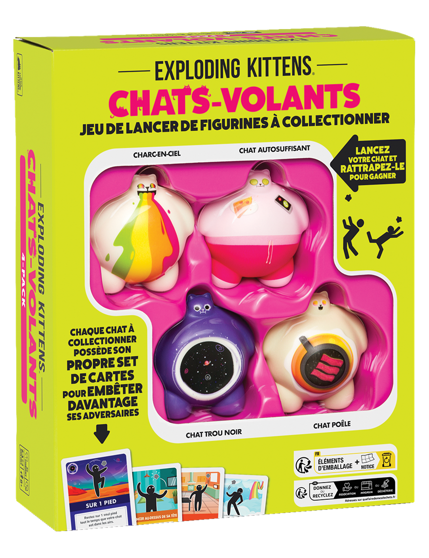Chats Volants FR Exploding Kittens