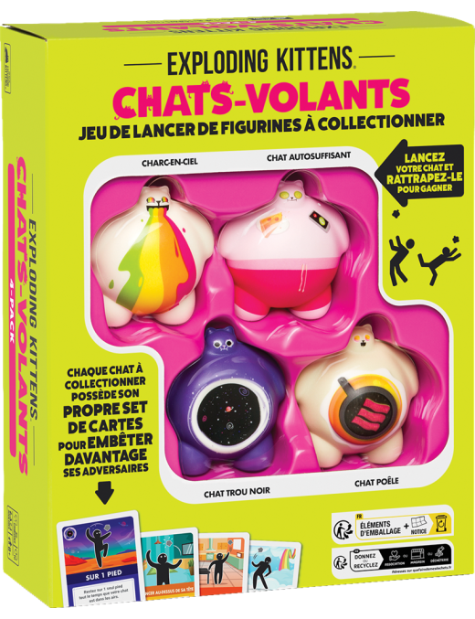 Chats Volants FR Exploding Kittens