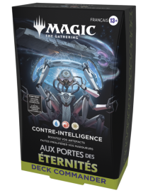 Magic Aux portes des Éternités Decks Commander Contre-intelligence FR MTG