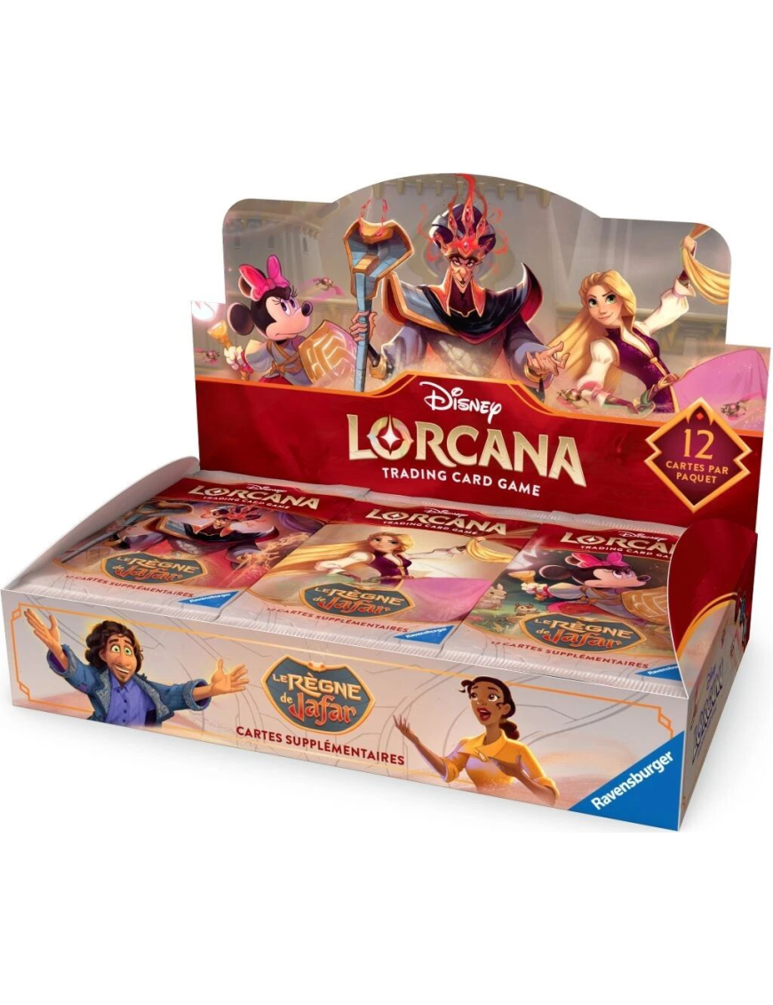 Lorcana Disney Le Règne de Jafar Boite de 24 Boosters Display FR Ravensburger Chapitre 8 Display