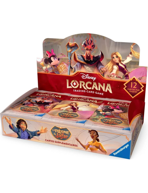 Lorcana Disney Le Règne de Jafar Boite de 24 Boosters Display FR Ravensburger Chapitre 8 Display