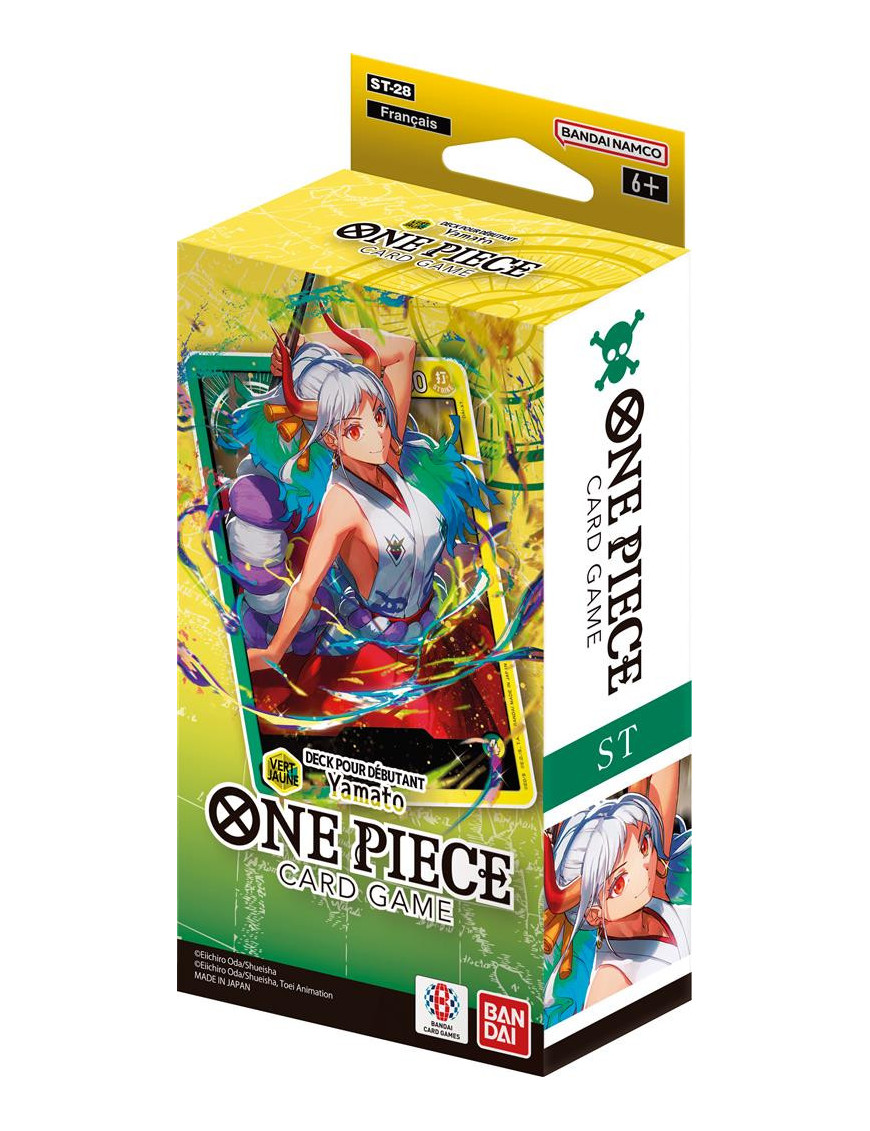 One Piece Deck de démarrage ST28 Vert/Jaune Yamato Francais