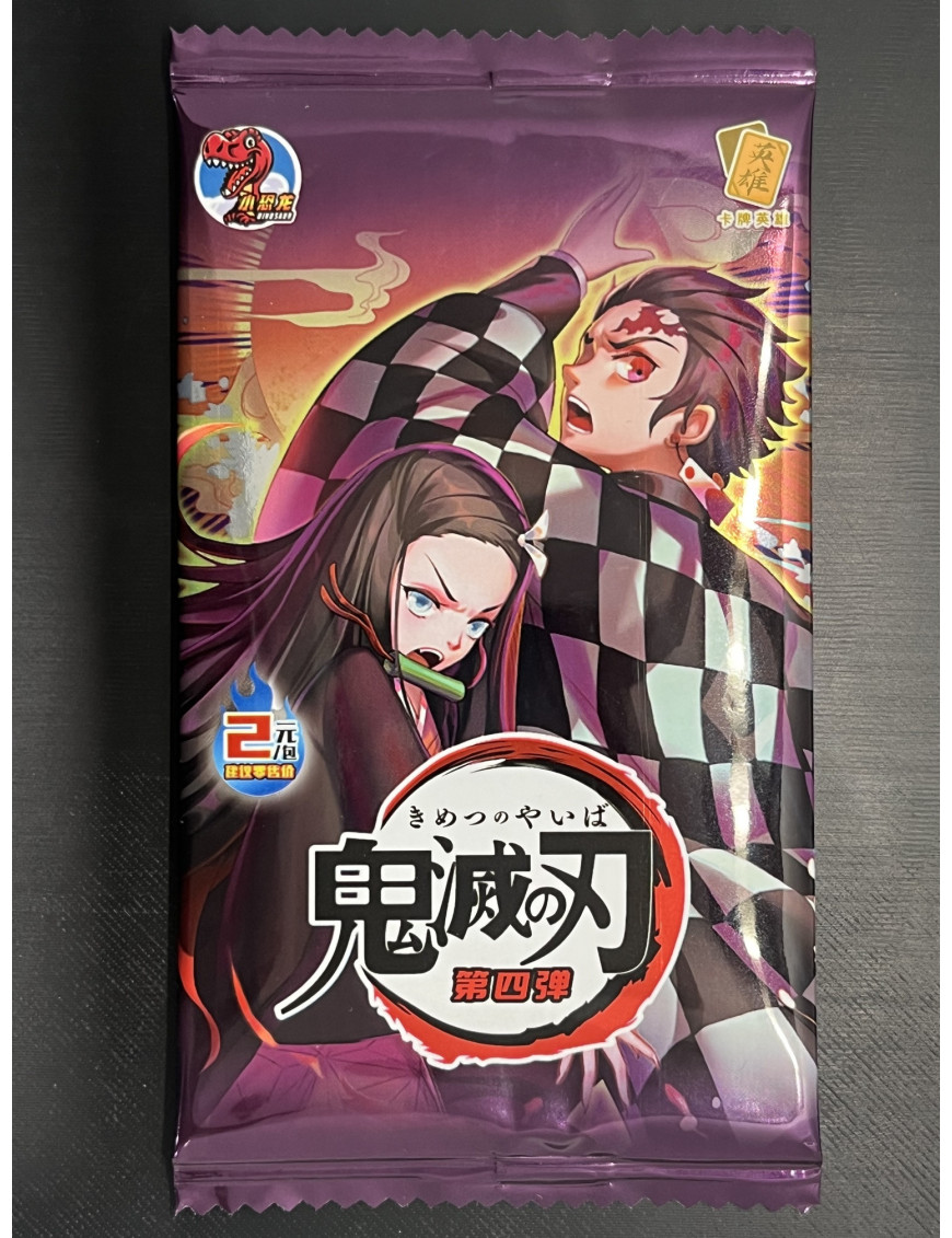 Demon Slayer Tcg Booster Action Adventure Anime GM-0402 Chinois
