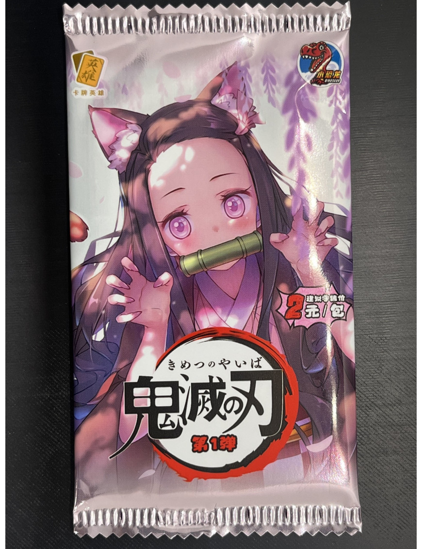 Demon Slayer Tcg Booster Action Adventure Anime GM-0102 Chinois